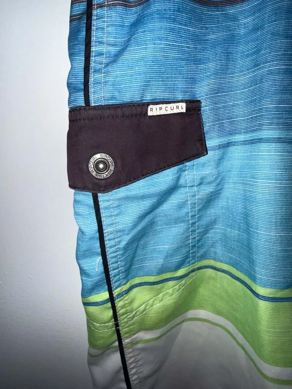 Rip Curl Surf Craft Men's Striped Board Shorts Size 34